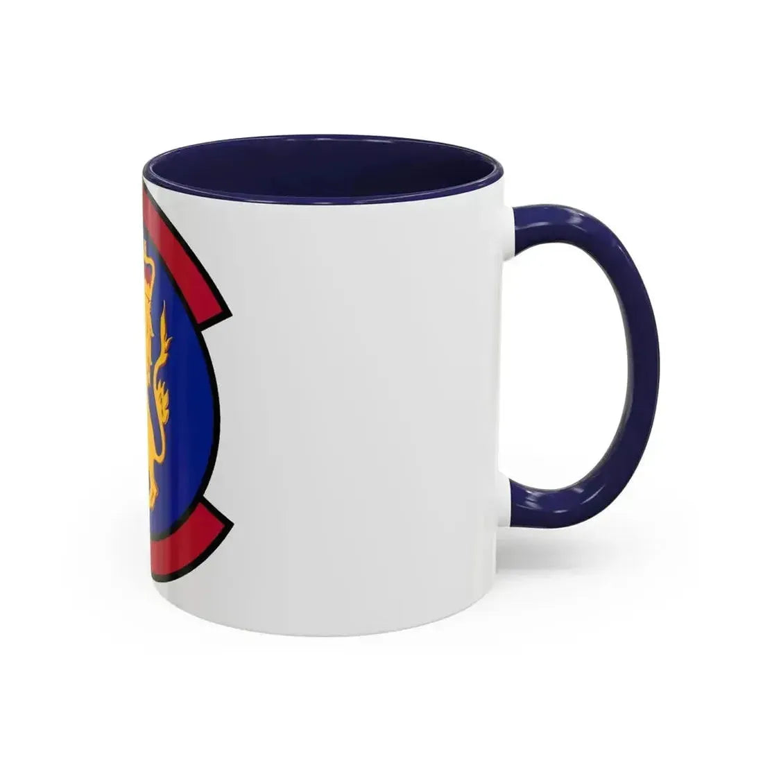 100 Security Forces Squadron USAFE (U.S. Air Force) Accent Coffee Mug - Go Mug Yourself