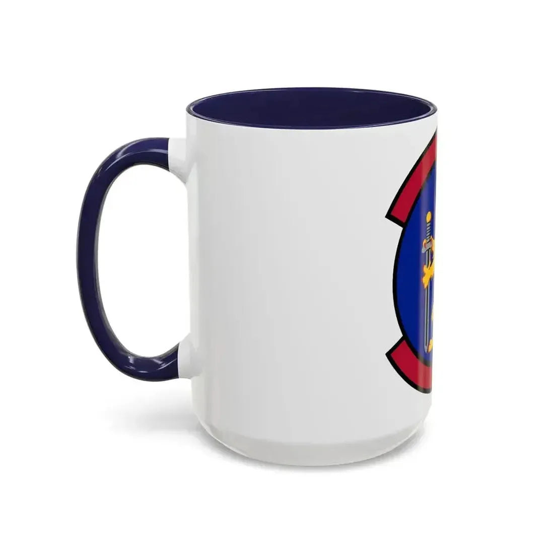 100 Security Forces Squadron USAFE (U.S. Air Force) Accent Coffee Mug - Go Mug Yourself