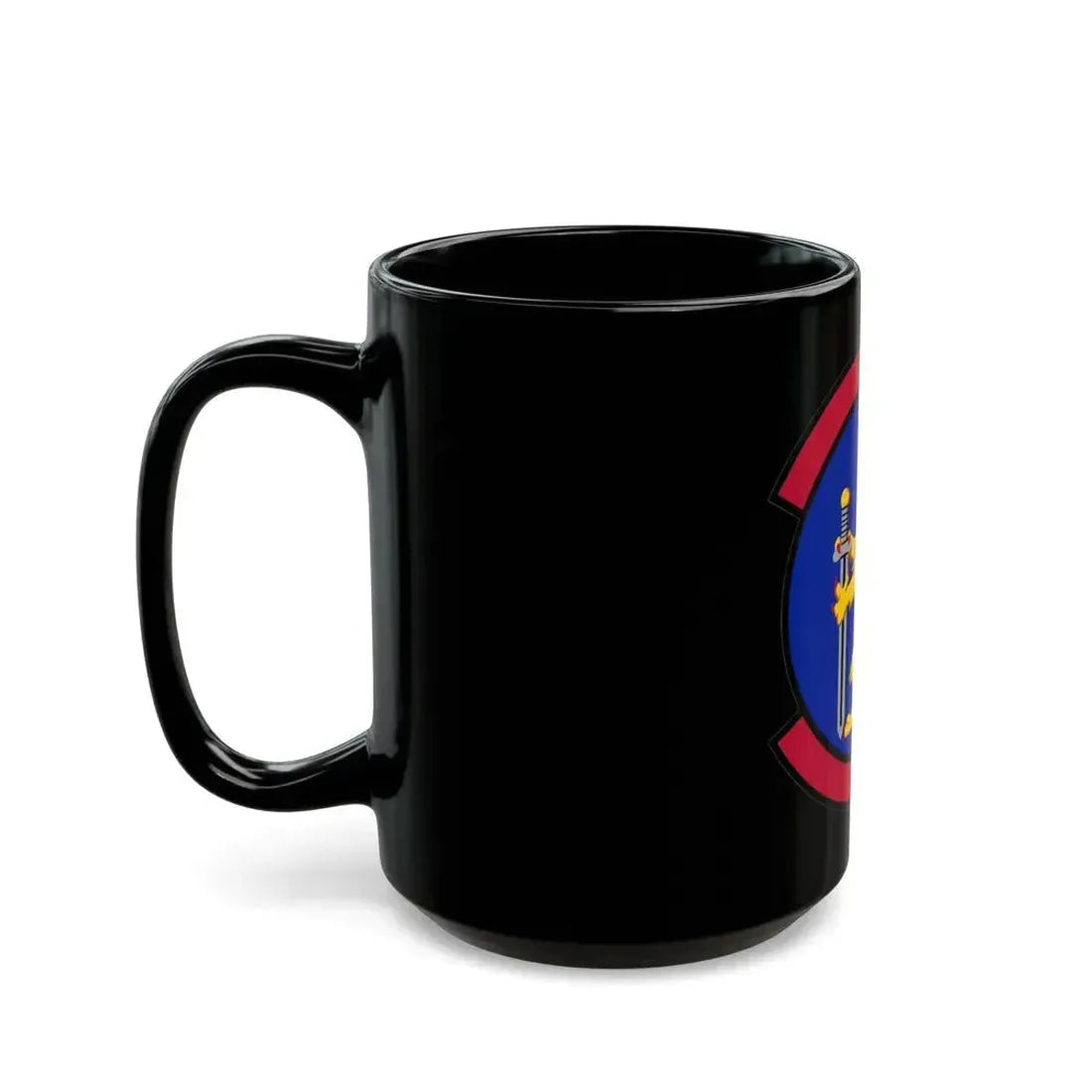100 Security Forces Squadron USAFE (U.S. Air Force) Black Coffee Mug - Go Mug Yourself