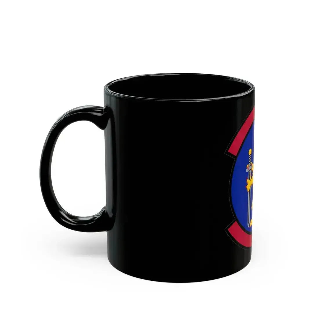 100 Security Forces Squadron USAFE (U.S. Air Force) Black Coffee Mug - Go Mug Yourself