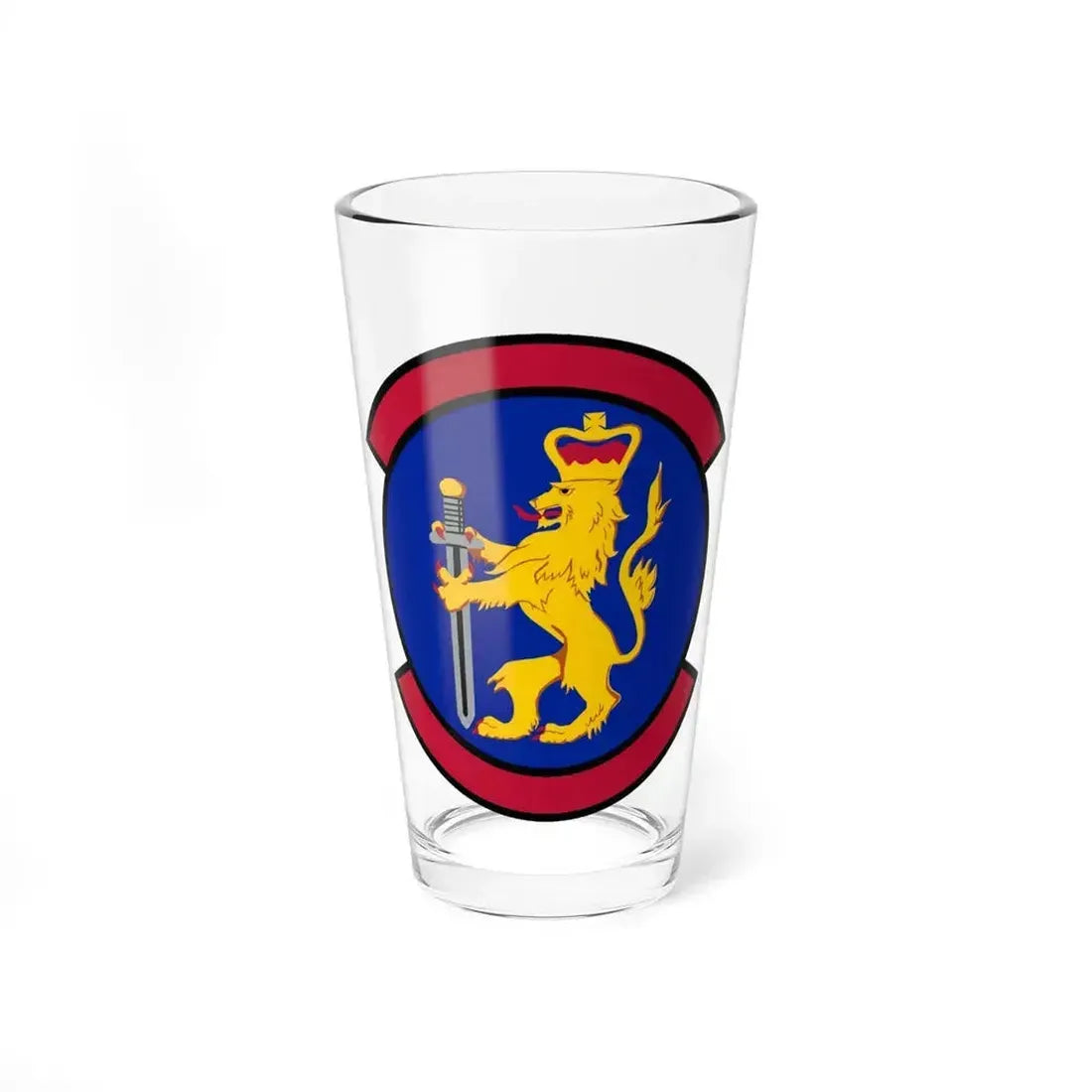 100 Security Forces Squadron USAFE (U.S. Air Force) Pint Glass 16oz 16oz - Go Mug Yourself