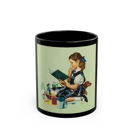 100 Simple Recipes - Black Coffee Mug 11oz - Go Mug Yourself
