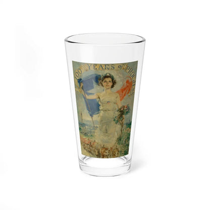 100 Years of Progress, 1936 (Magazine Illustration) Pint Glass 16oz-16oz-Go Mug Yourself