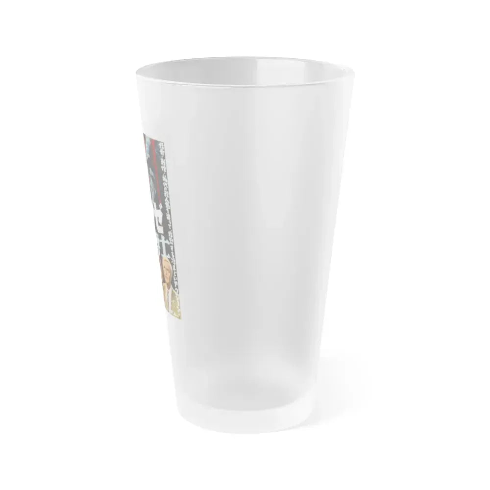 1000 EYES OF DR.MABUSE (3) 1960 Movie Poster - Frosted Pint Glass 16oz - Go Mug Yourself