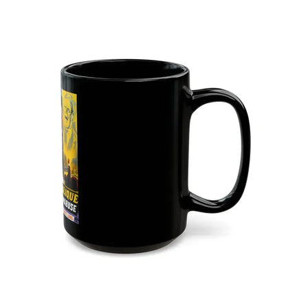 1000 EYES OF DR.MABUSE (5) 1960 Movie Poster - Black Coffee Mug - Go Mug Yourself