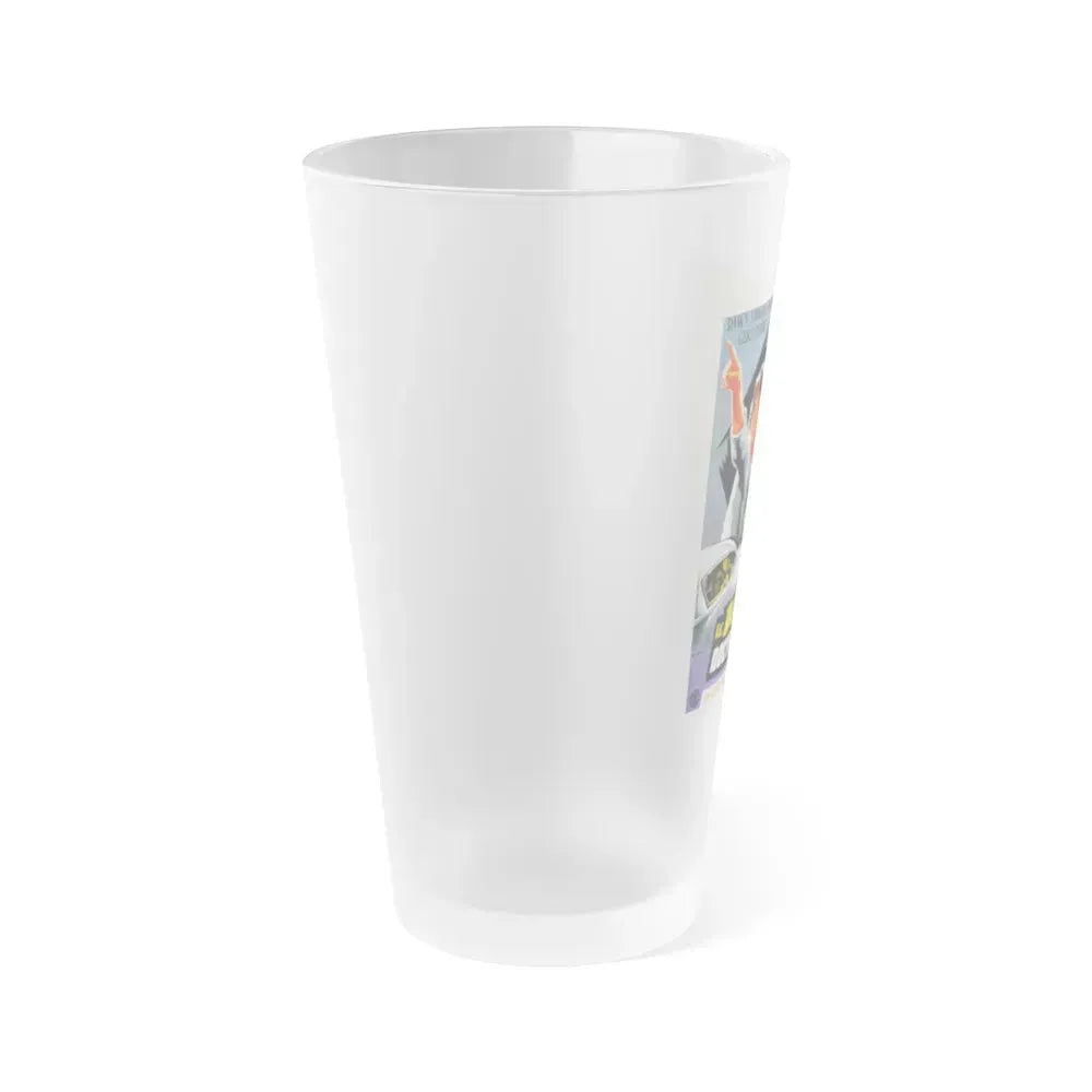 1000 EYES OF DR.MABUSE (5) 1960 Movie Poster - Frosted Pint Glass 16oz - Go Mug Yourself