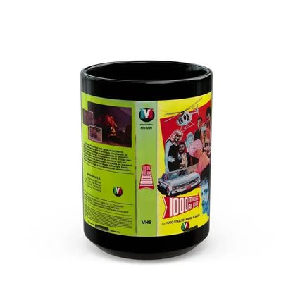 1000 MILLAS AL SUR (VHS COVER) - Black Coffee Mug 15oz - Go Mug Yourself