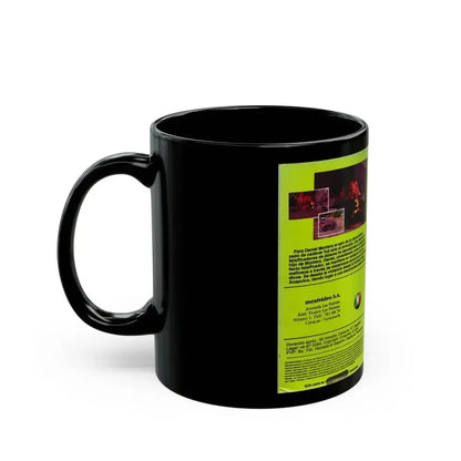 1000 MILLAS AL SUR (VHS COVER) - Black Coffee Mug - Go Mug Yourself