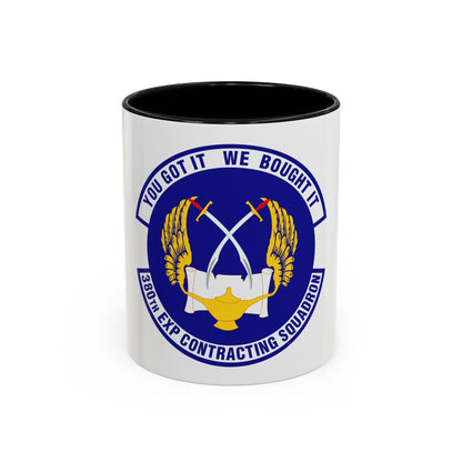 380th Expeditionary Contracting Squadron (U.S. Air Force) Accent Coffee Mug