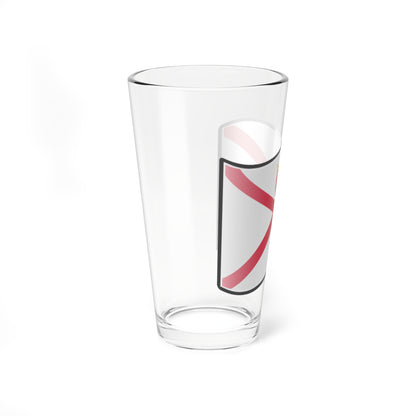 Nuvola Jersey flag (United Kingdom) Pint Glass 16oz