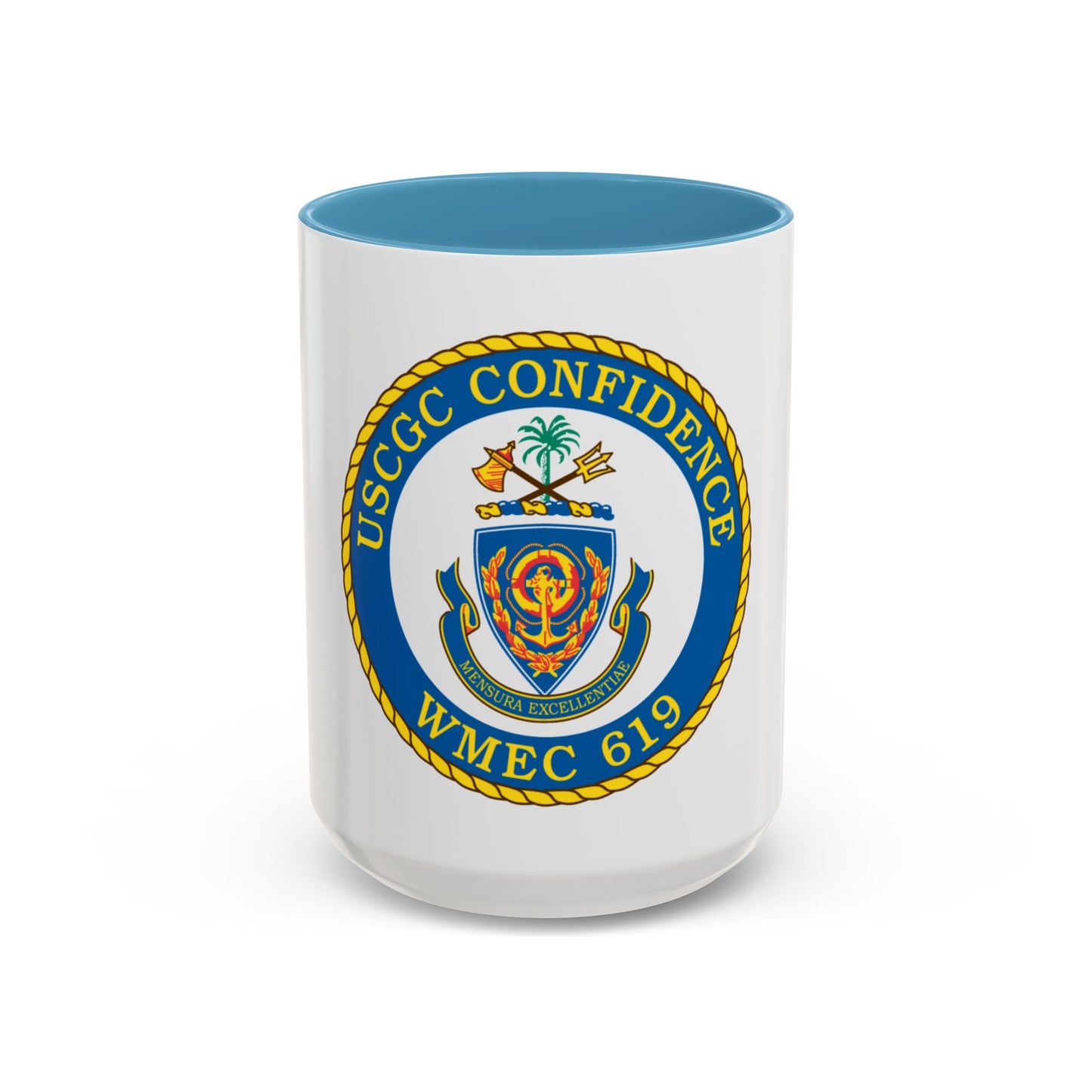 USCGC Confidence WMEC 619 (U.S. Coast Guard) Accent Coffee Mug