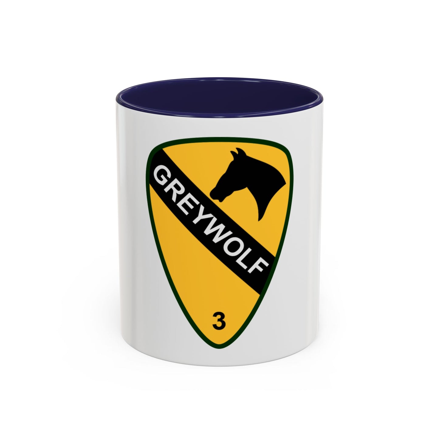 3rd Brigade Combat Team 1st Cavalry Division (U.S. Army) Accent Coffee Mug