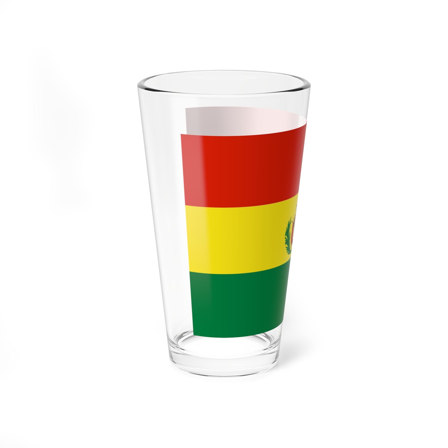 Flag of Bolivia military (Bolivia) Pint Glass 16oz