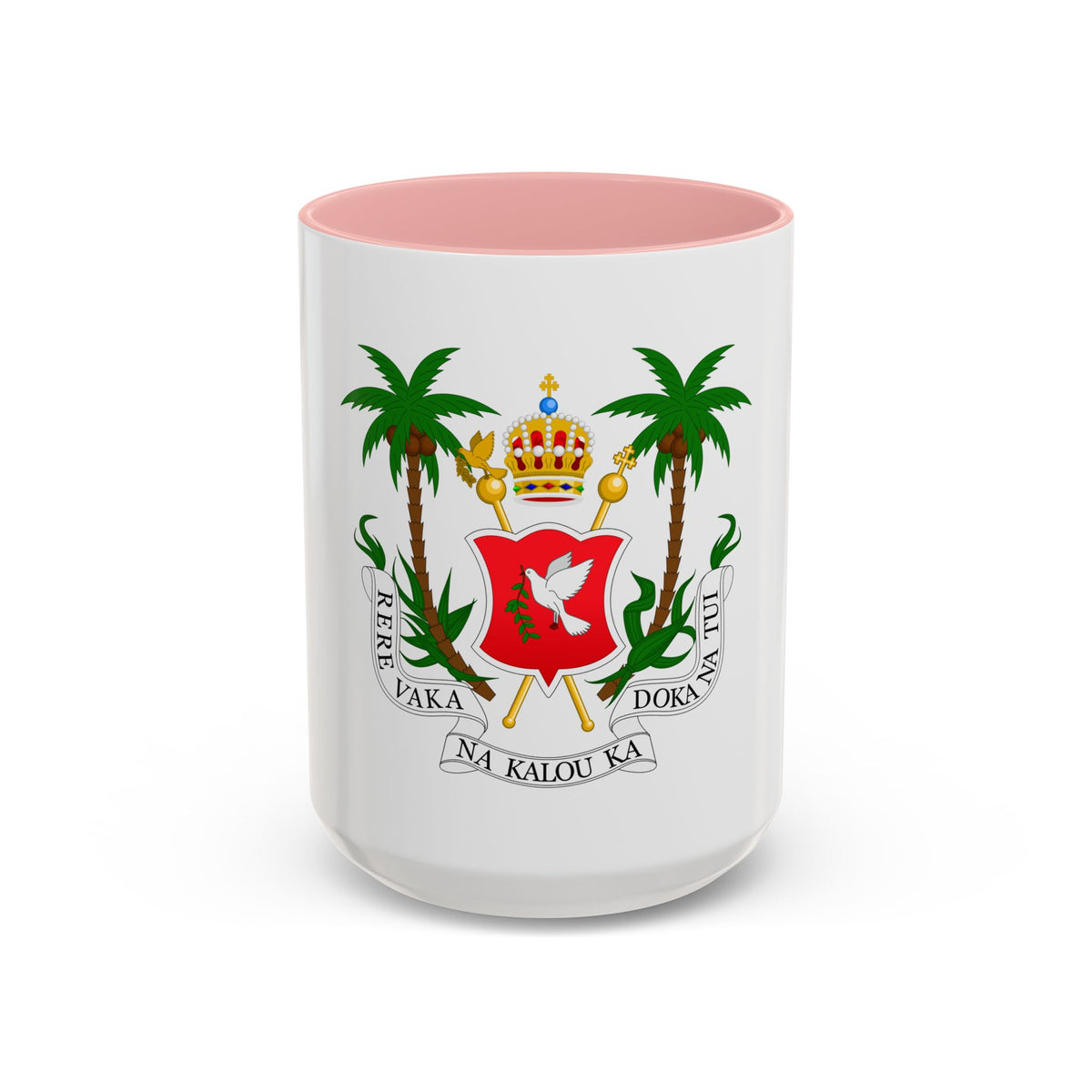 Coat of arms of the Kingdom of Fiji (1871-1874) - Accent Coffee Mug
