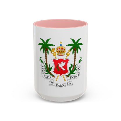 Coat of arms of the Kingdom of Fiji (1871-1874) - Accent Coffee Mug