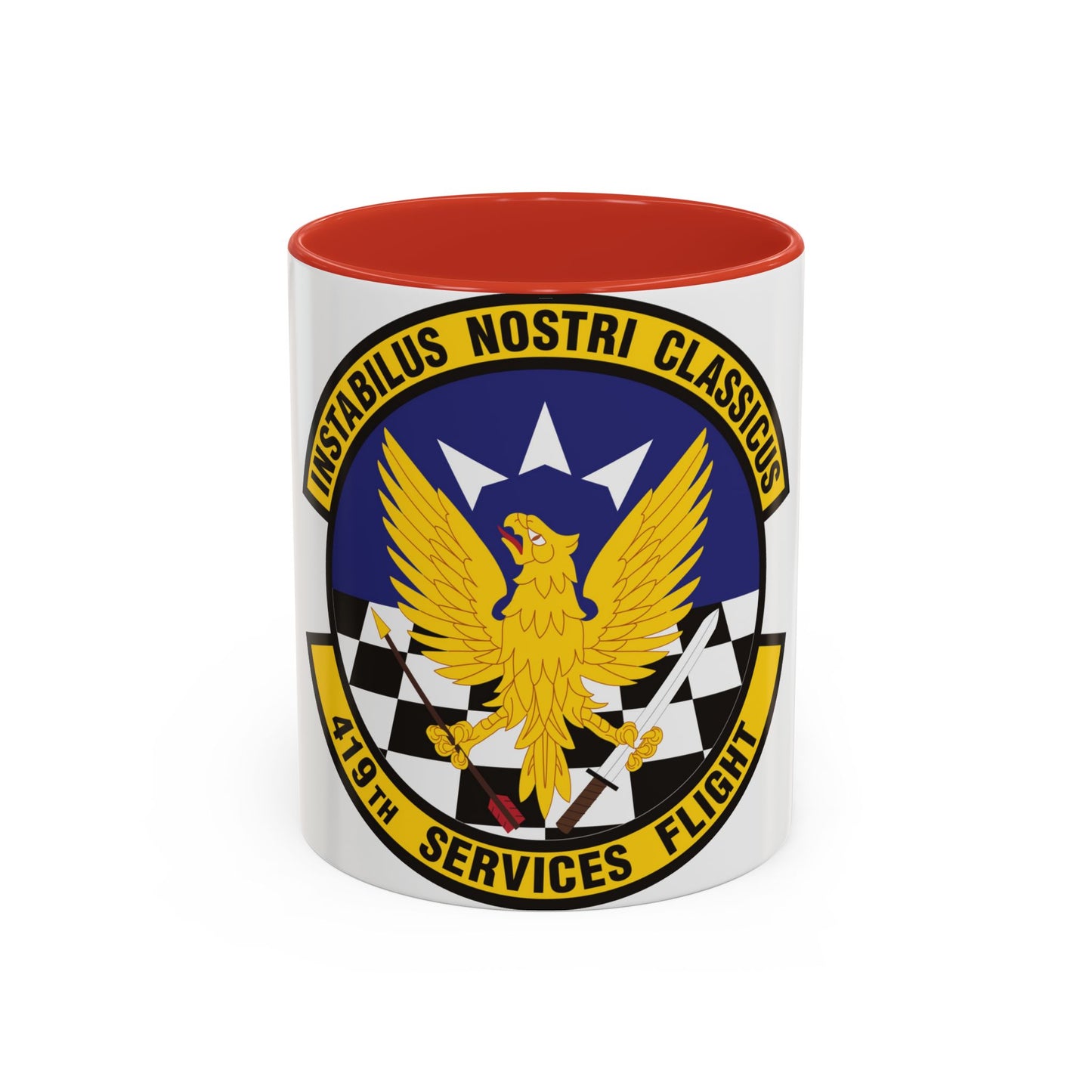 419th Services Flight (U.S. Air Force) Accent Coffee Mug