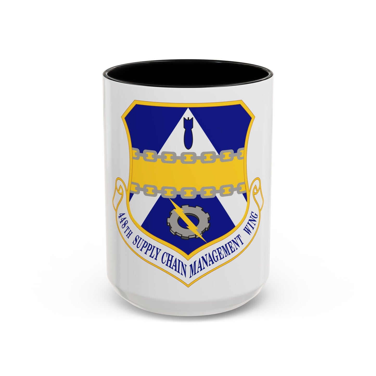 448th Supply Chain Managment Wing (U.S. Air Force) Accent Coffee Mug