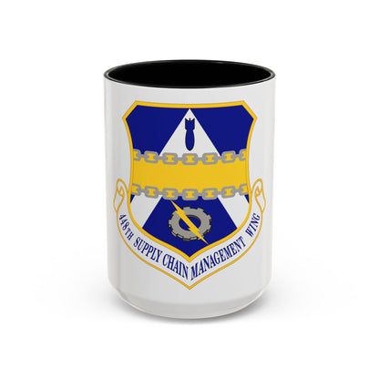 448th Supply Chain Managment Wing (U.S. Air Force) Accent Coffee Mug