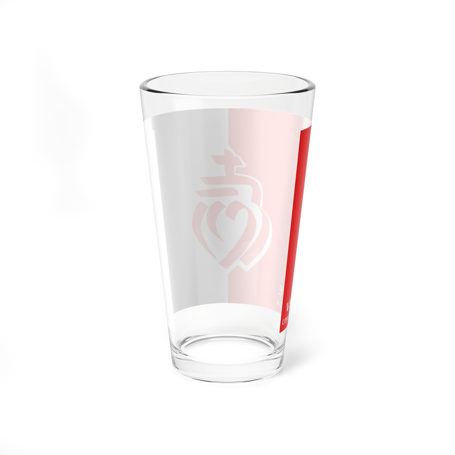 Flag of the Department of Vendee Variant 1 (France) Pint Glass 16oz
