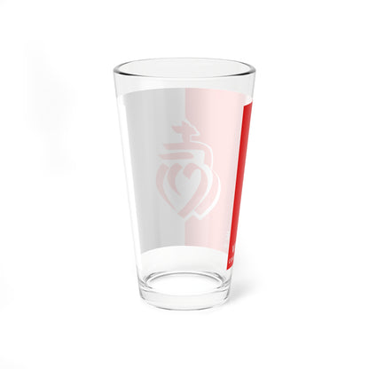 Flag of the Department of Vendee Variant 1 (France) Pint Glass 16oz