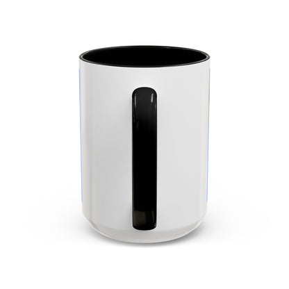 Naval Jack of Algeria - Accent Coffee Mug