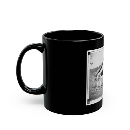 Antietam, Md. President Lincoln And Gen. George B. Mcclellan In The General's Tent; Another View (U.S. Civil War) Black Coffee Mug