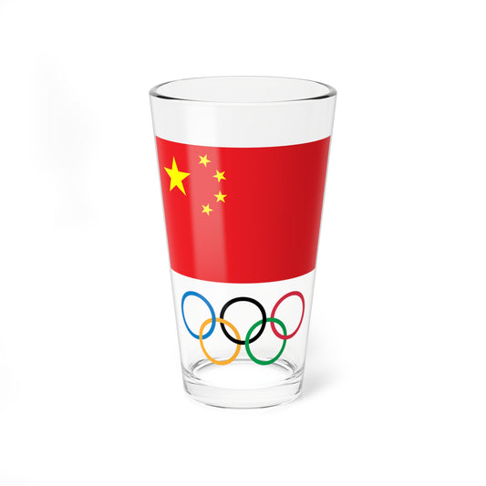 Chinese Olympic Committee logo (China) Pint Glass 16oz