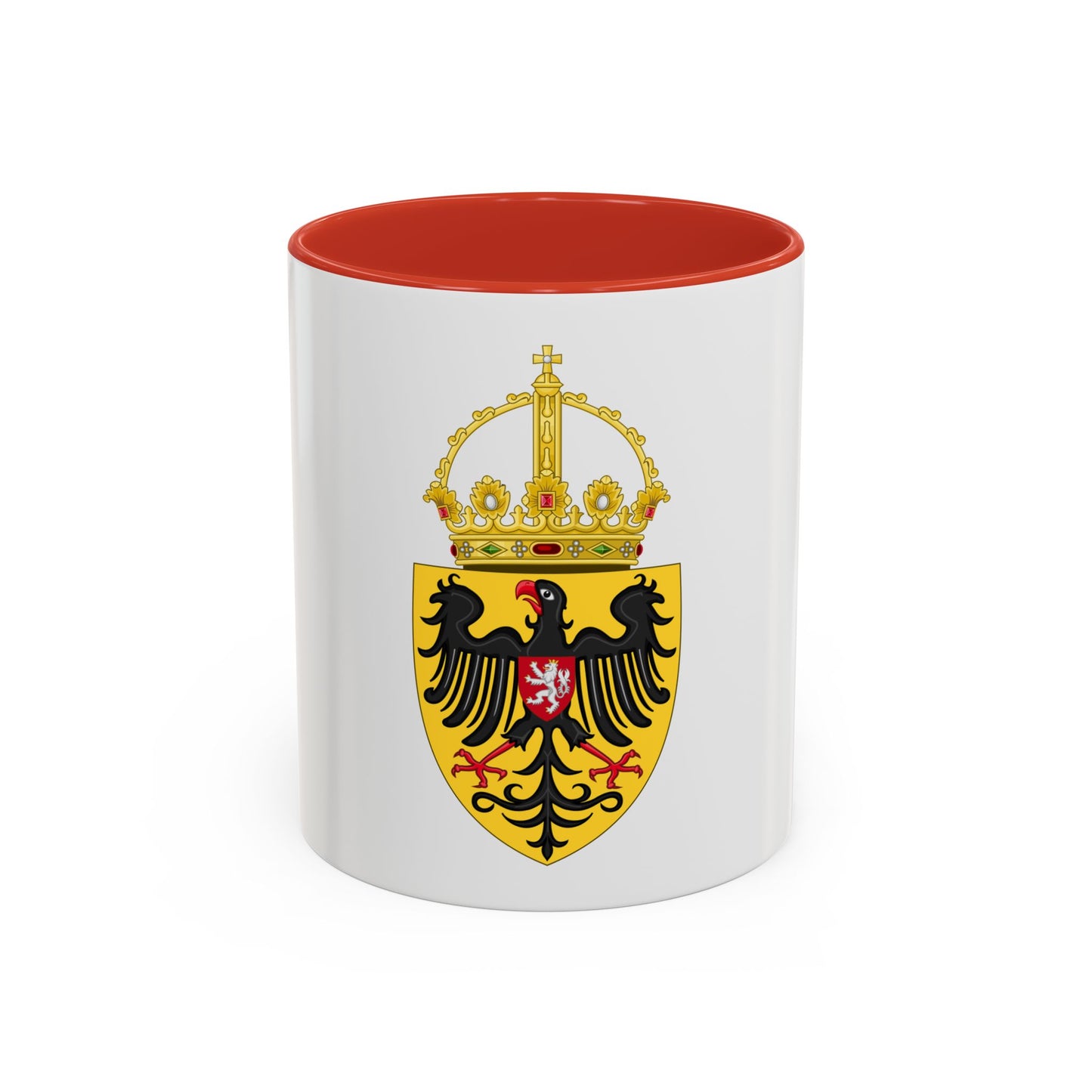 Coat of arms of Charles IV, Holy Roman Emperor - Accent Coffee Mug