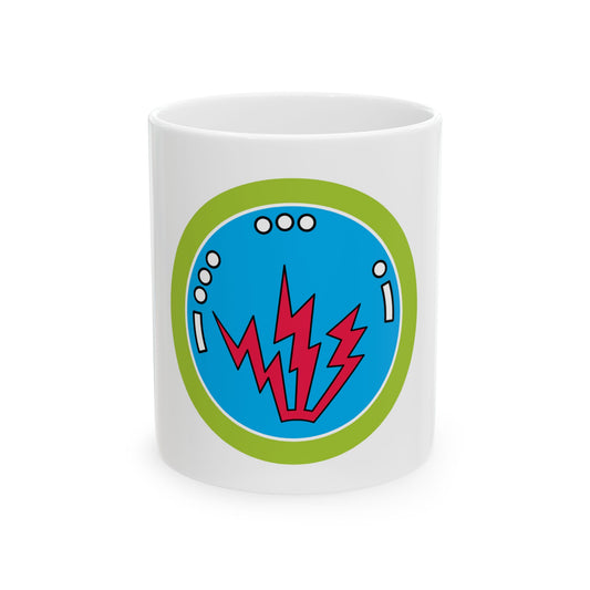 Radio (Boy Scout Merit Badge) White Coffee Mug