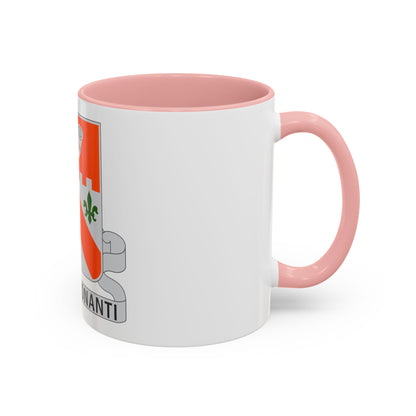 134 Signal Battalion (U.S. Army) Accent Coffee Mug