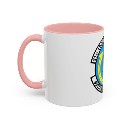 51st Logistics Support Squadron (U.S. Air Force) Accent Coffee Mug