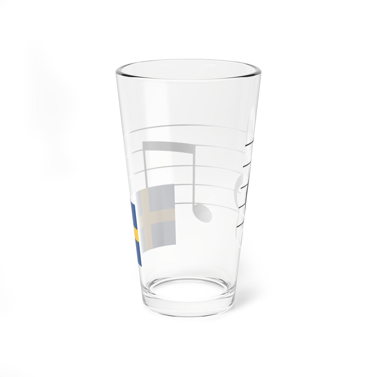 MusicalnotesSweden (Sweden) Pint Glass 16oz