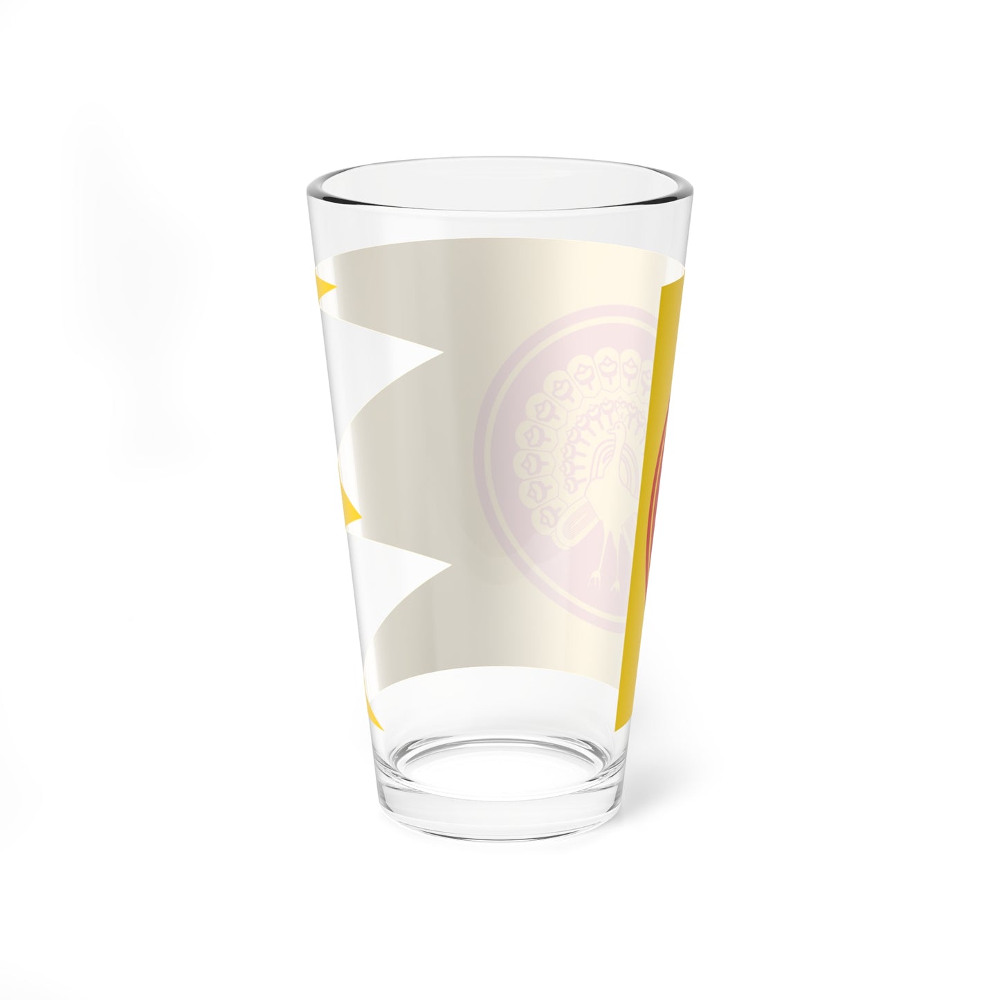 War Flag of Konbaung Dynasty (Myanmar) Pint Glass 16oz
