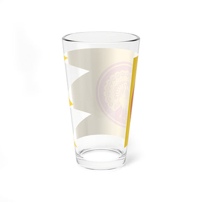 War Flag of Konbaung Dynasty (Myanmar) Pint Glass 16oz