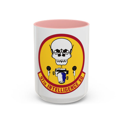 97th Intelligence Squadron (U.S. Air Force) Accent Coffee Mug