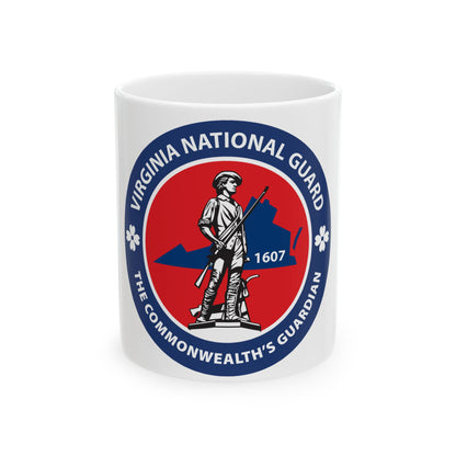Virginia National Guard - White Coffee Mug
