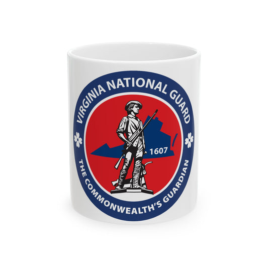 Virginia National Guard - White Coffee Mug