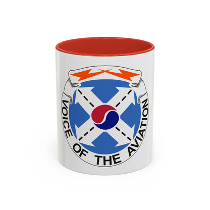 125th Air Traffic Control Battalion (U.S. Army) Accent Coffee Mug