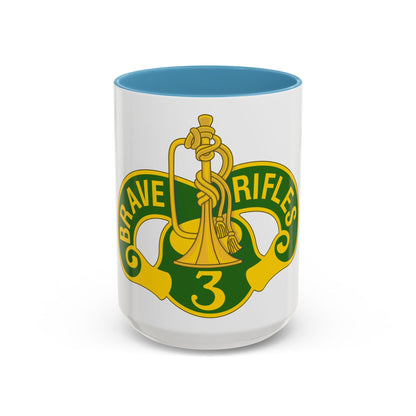 3 Cavalry Regiment 2 (U.S. Army) Accent Coffee Mug