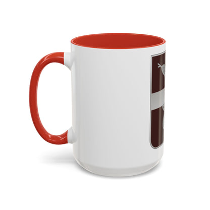 57 Medical Battalion (U.S. Army) Accent Coffee Mug