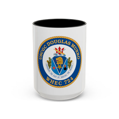 USCGC Douglas Munro (U.S. Coast Guard) Accent Coffee Mug