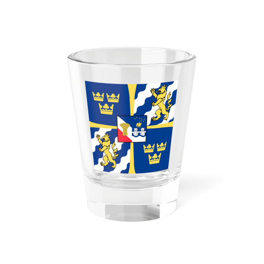 Commandsign King of Sweden (Sweden) Shot Glass 1.5oz