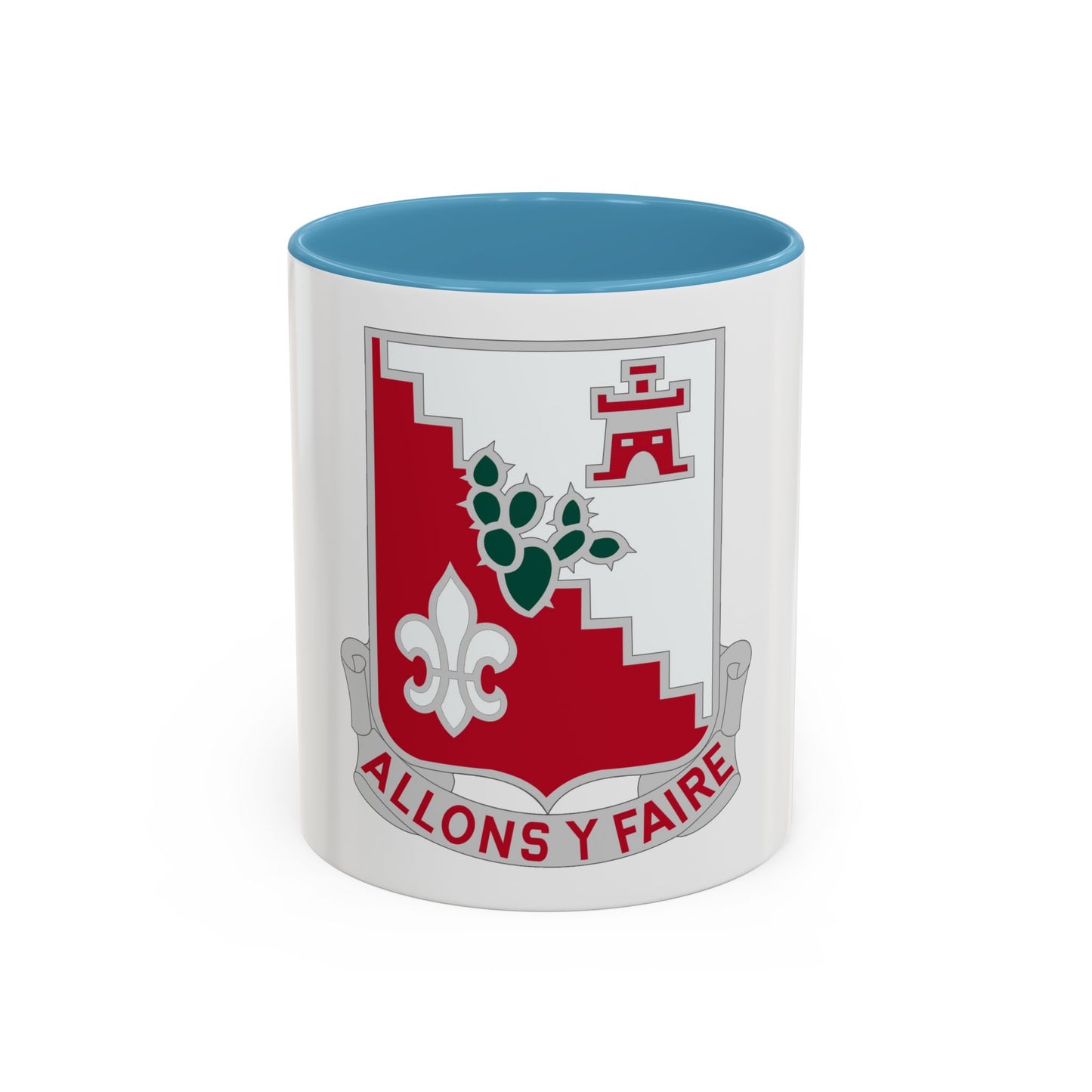 109 Engineer Battalion (U.S. Army) Accent Coffee Mug