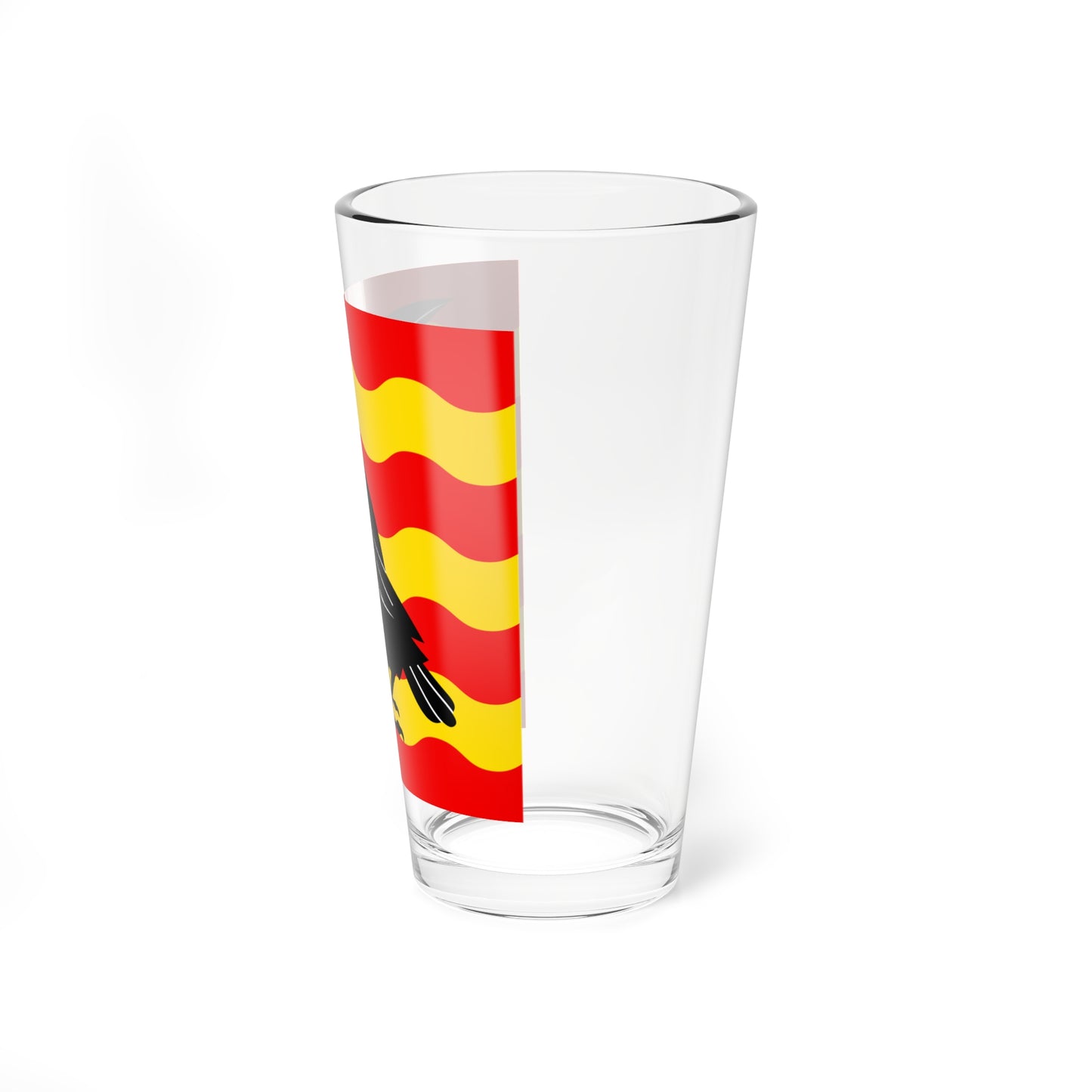 CHE Etagnieres Flag (Switzerland) Pint Glass 16oz
