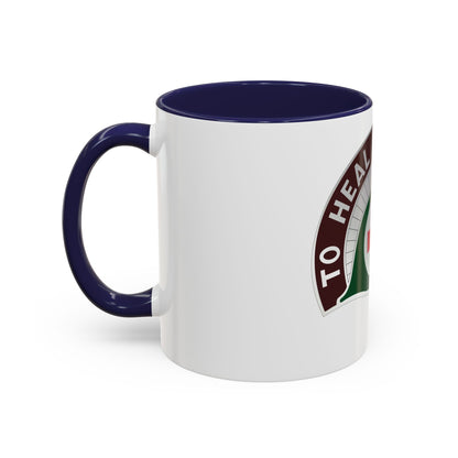 458 Surgical Hospital (U.S. Army) Accent Coffee Mug