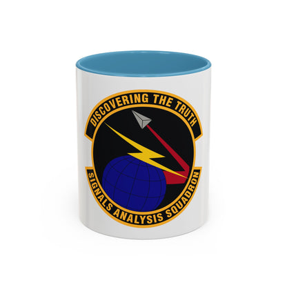 Signals Analysis Squadron (U.S. Air Force) Accent Coffee Mug