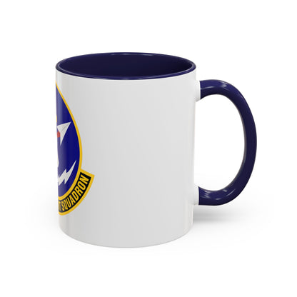 72d Force Support Squadron (U.S. Air Force) Accent Coffee Mug