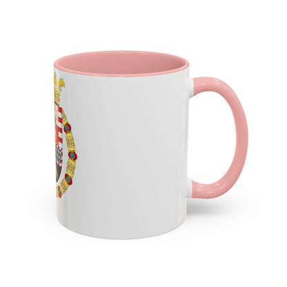 Coat of Arms of Philip II of Spain (1558-1580) - Accent Coffee Mug