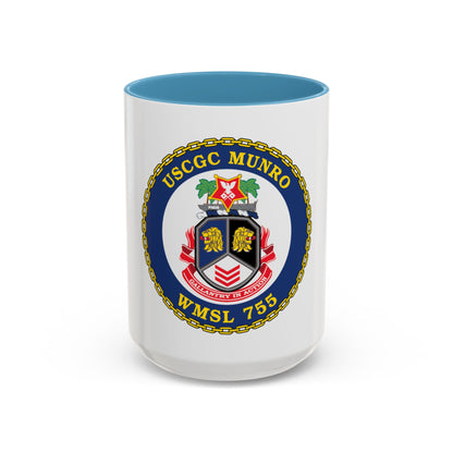 USCGC Munro WMSL   755 (U.S. Coast Guard) Accent Coffee Mug