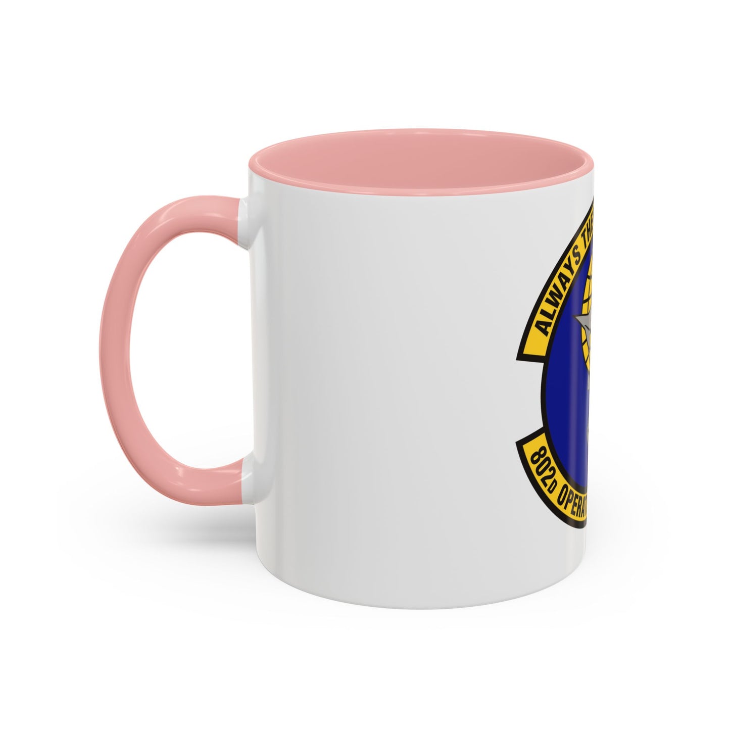 802d Operations Support Squadron (U.S. Air Force) Accent Coffee Mug